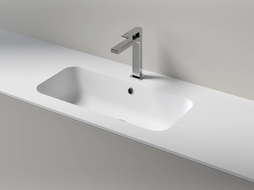 DRACO - Rectangular stone washbasin by Edoné by Agorà - view 2